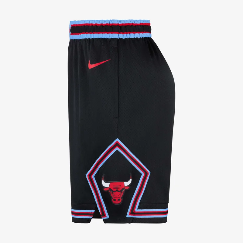 Nike Men's NBA Chicago Bulls City Edition Swingman Basketball Shorts